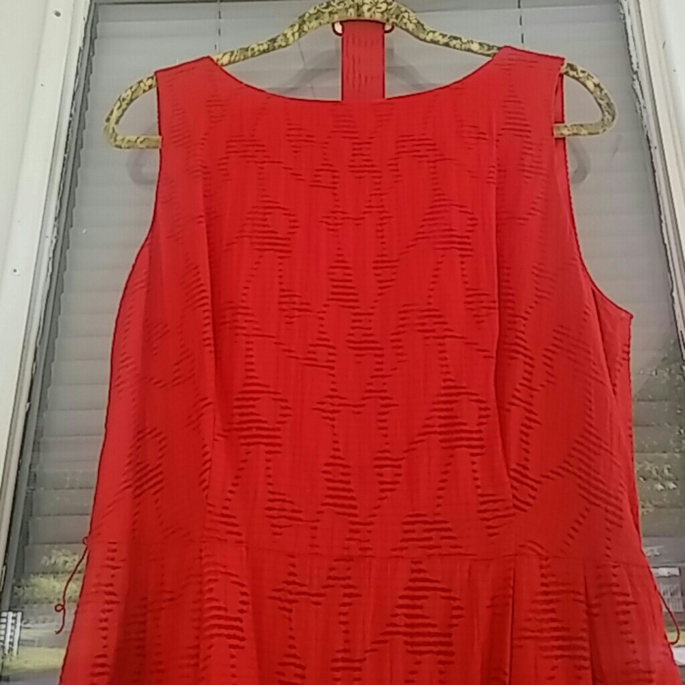 Red dress